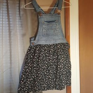 Girls Overalls Dress