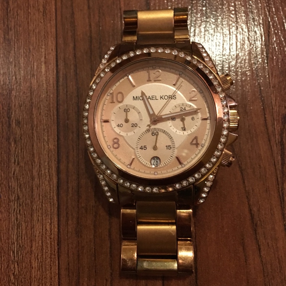 Michel Kors Rose Gold Watch