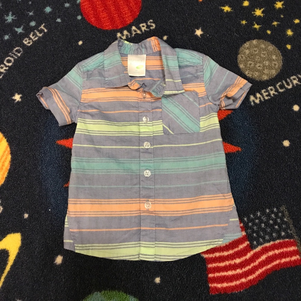 Short Sleeve Button Down