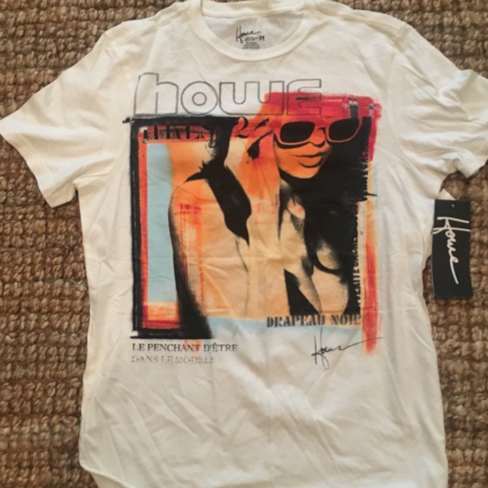 NWT Howe white graphic tee