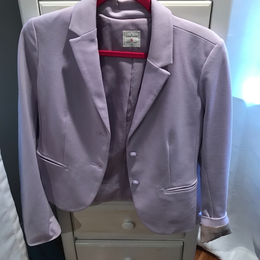 Never worn Lilac Gap the Academy Blazer size 6!