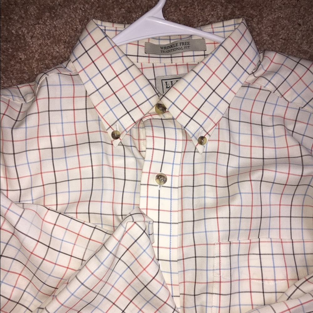 l.l Bean button up Mens