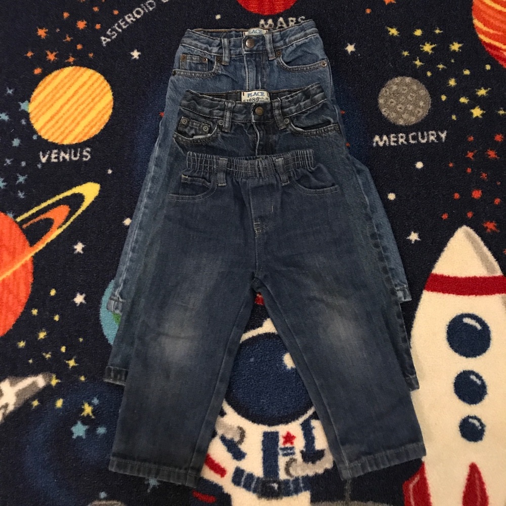 Lot of 3 Pairs of 24 M Boy Jeans