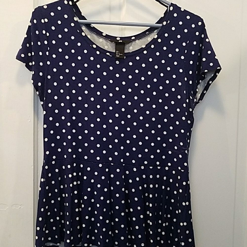 H&M Peplum top lg