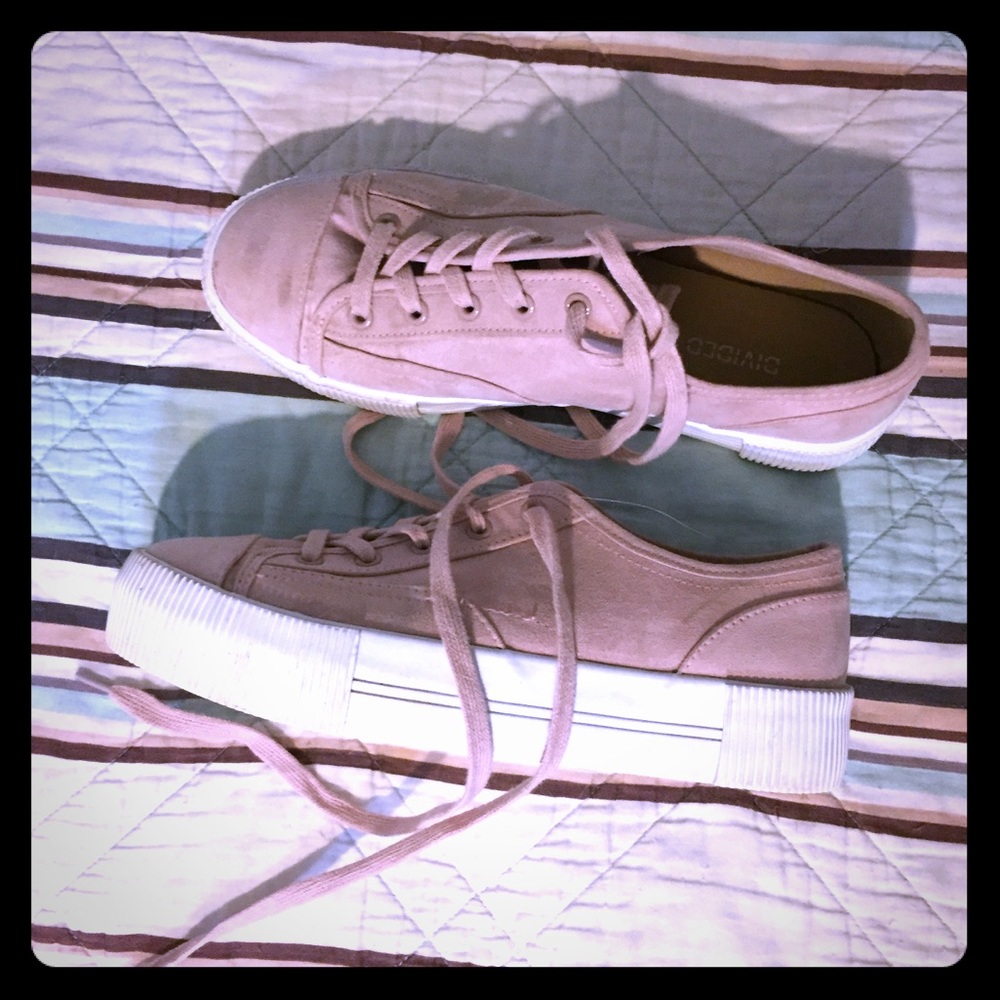 Platform Pale Pink Shoes