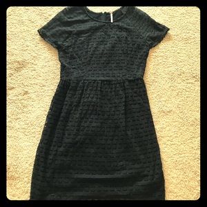 Navy Lace Mini Dress 👗