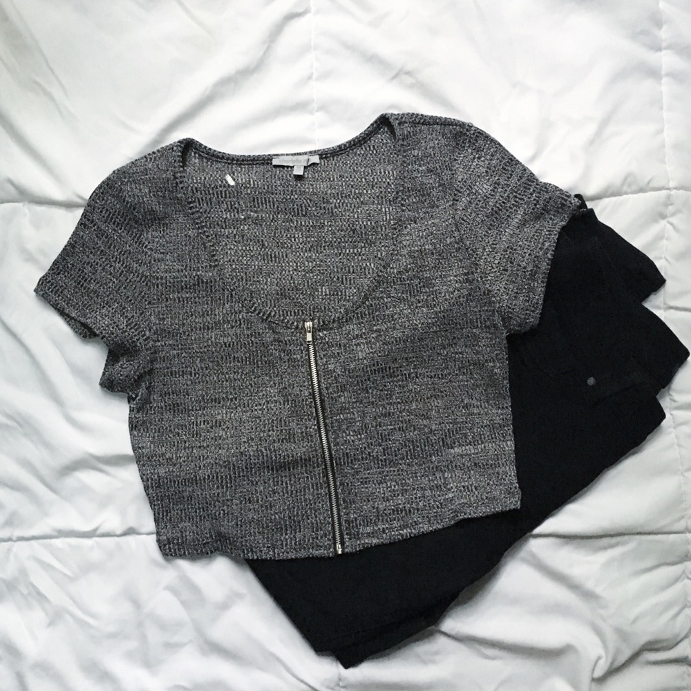 Sweater Crop Top