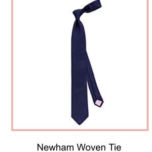 Thomas Pink Navy Blue Woven Tie (Retail $100-135)