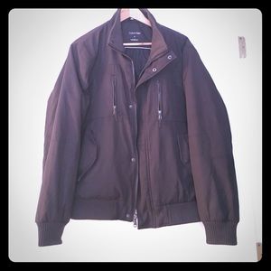 Men's Calvin Klein bomber style jacket
