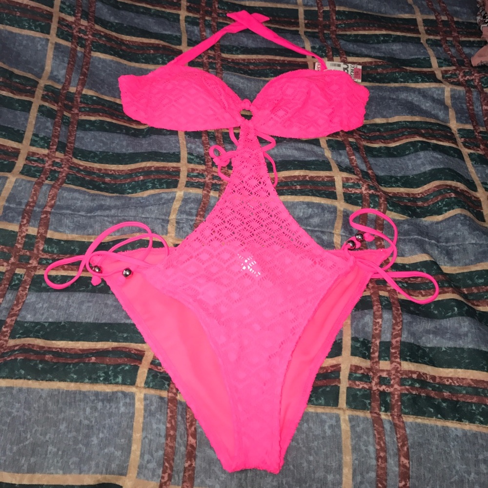 BONGO Juniors Pink Monokini