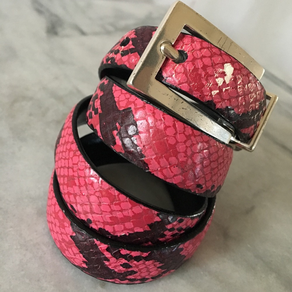 ReVeRSIbLe sNaKEsKIN PriNt gOrGE0US BeLt