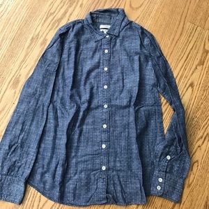 J.Crew Polka Dot Perfect Fit Shirt