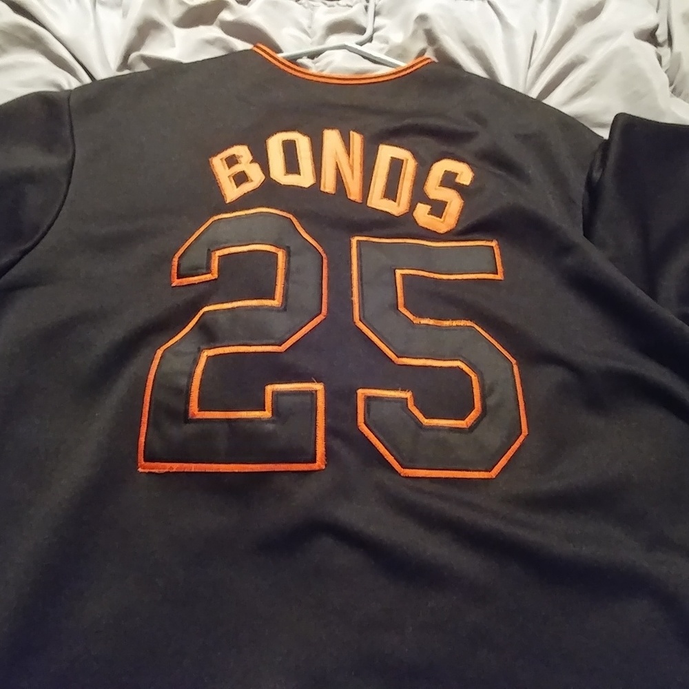 SF Giants #25 Bonds Jersey