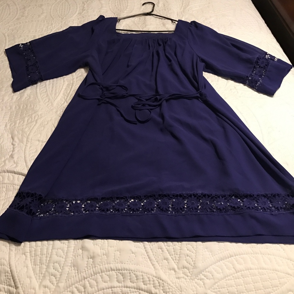 Play in the Park ... Dazzling Purple Dress 👗