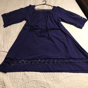 Play in the Park ... Dazzling Purple Dress 👗