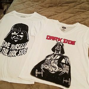 Bundle of two Star Wars t shirts NWOT