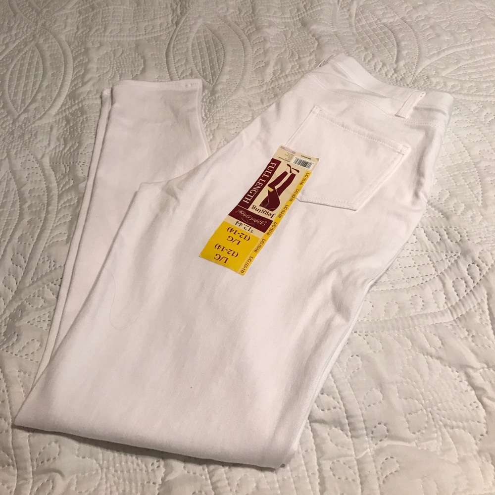 Full Length Jeggings NWT white