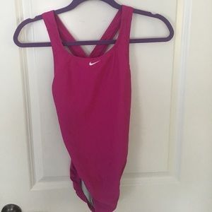 Nike one piece bathing suit