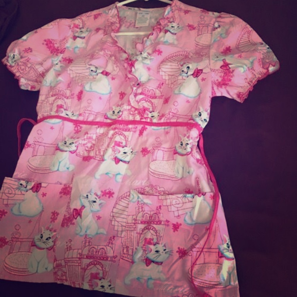 Disney scrub top