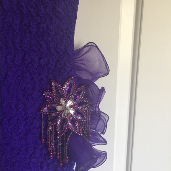 Vintage 80's Party Holiday Dress 🎉 - Picture 3 of 6