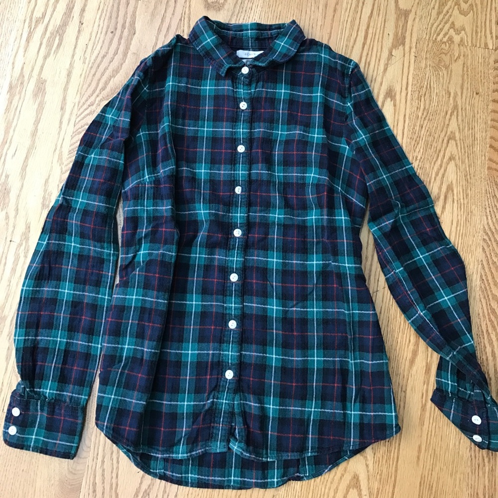 J.Crew Plaid Button Down Shirt