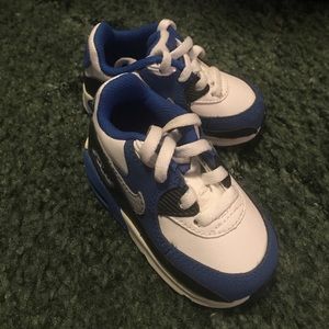Nike Air Max, UK blue, white and black worn once