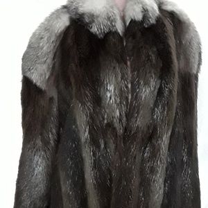 Ladies Full Length Beaver Fur Coat