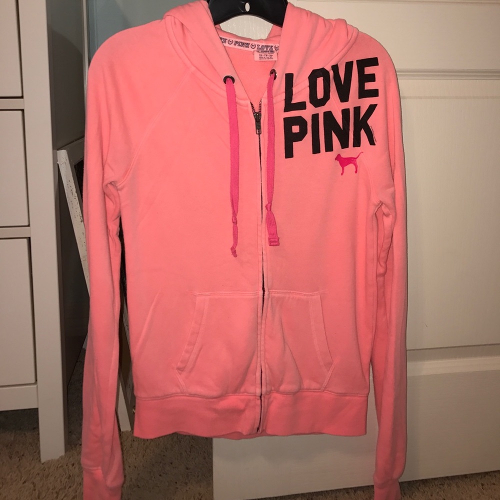 PINK tangerine zip up