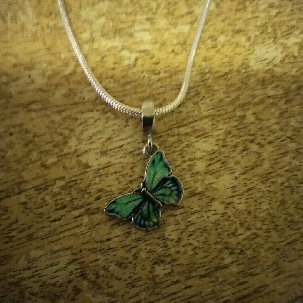 Fine with necklace from Tiny Teasures Collection!