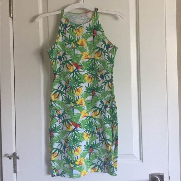 Island Vibes🏖 AA Tropical Print Dress - Picture 2 of 4