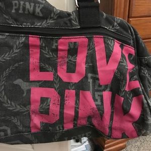 VS Pink duffle bag