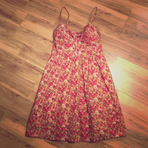 Jessica Simpson Floral Spring Sweetheart Dress