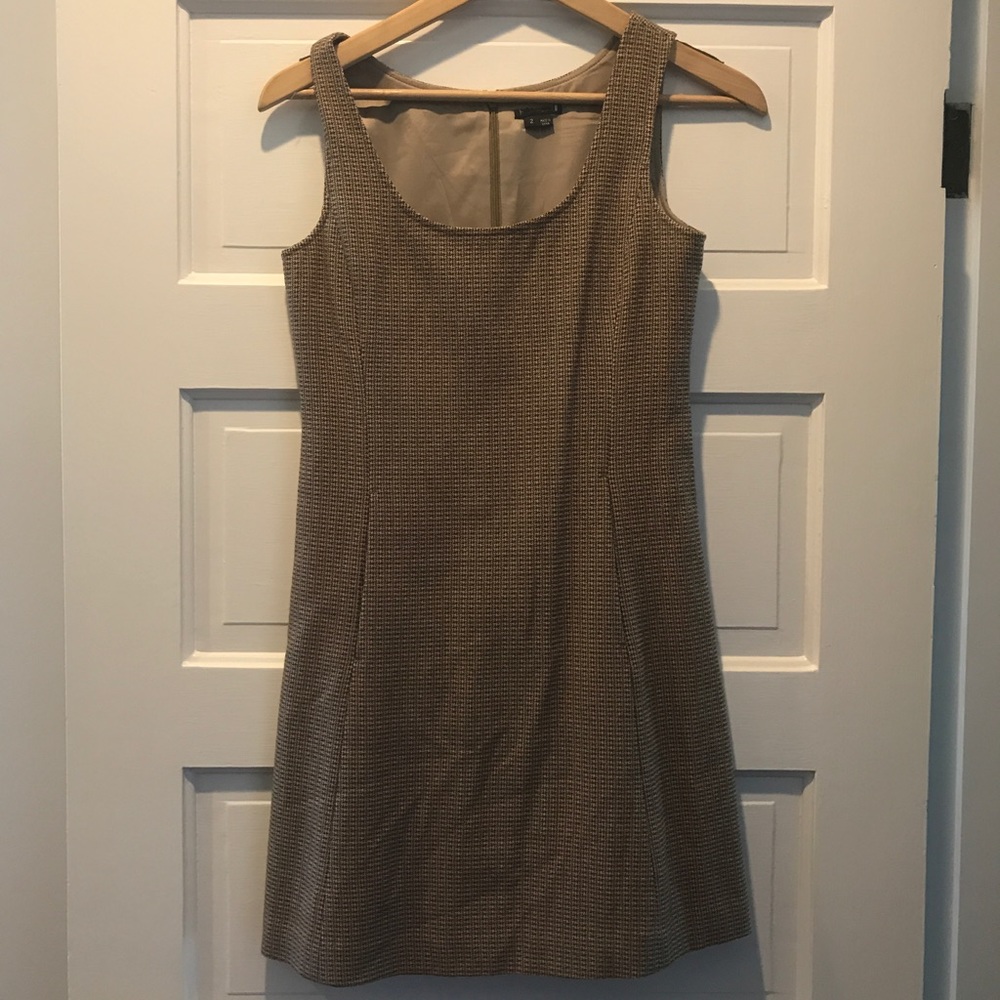Theory Wool Dress with Front Pocket