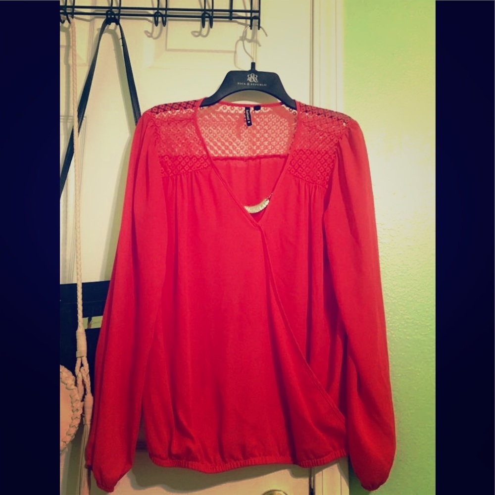 Red Blouse