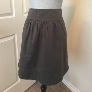 Ann Taylor loft military green skirt