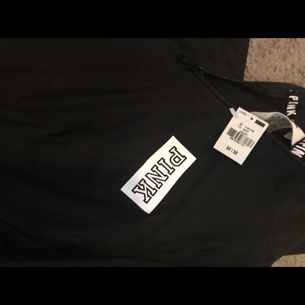 New Victoria secret pink ultimate half zip