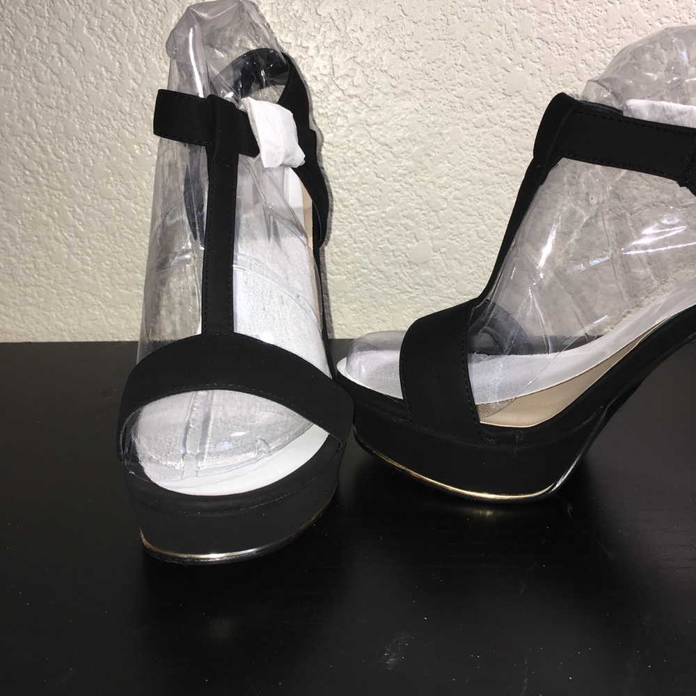 Bamboo black/gold heel - Picture 6 of 8