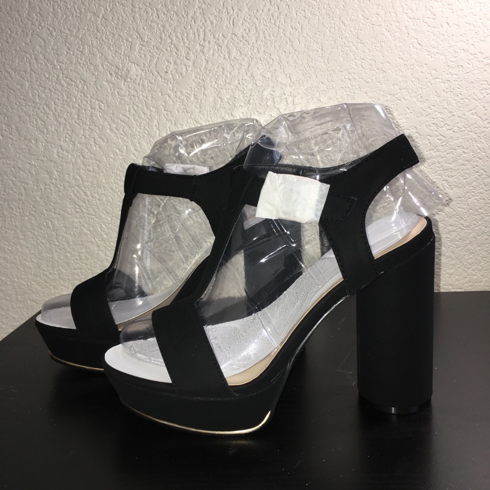 Bamboo black/gold heel - Picture 7 of 8