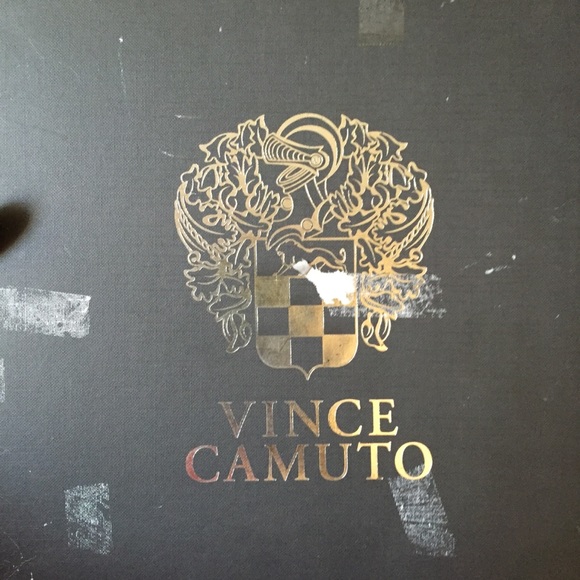 Vince Camuto Lanai Black Glitter Heels - Picture 8 of 8