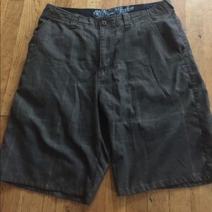 O'Neill plaid design shorts