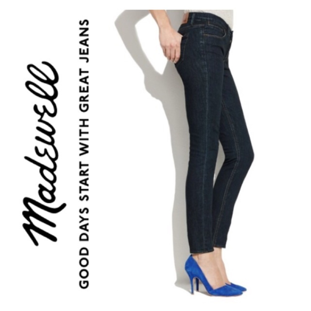 Madewell Skinny Skinny Jeans Sz 25 Mid Rise