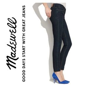 Madewell Skinny Skinny Jeans Sz 25 Mid Rise