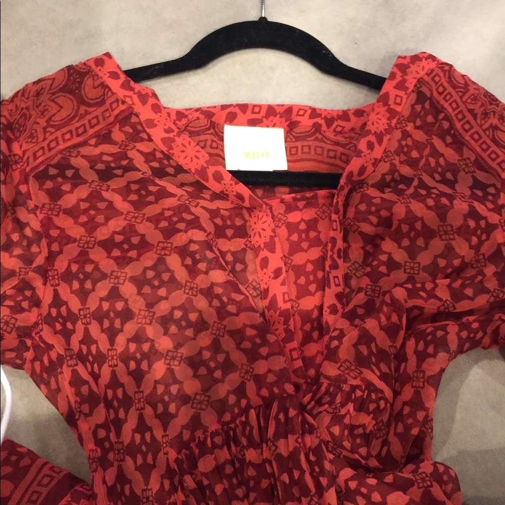 🌟SOLD🌟 Anthropologie Maeve Swing Dress Size - Picture 5 of 6