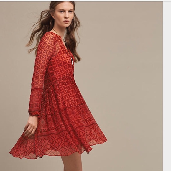 Anthropologie Dresses & Skirts - 🌟SOLD🌟 Anthropologie Maeve Swing Dress Size
