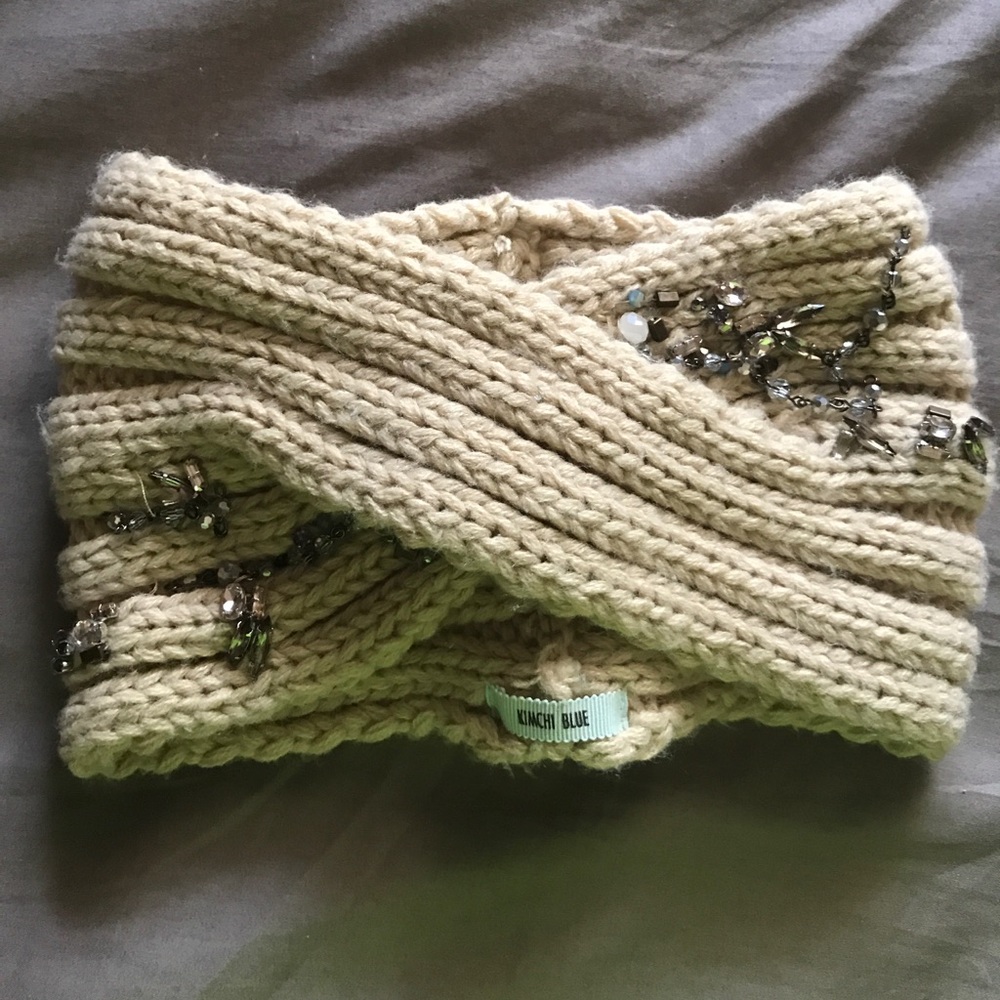 Stylish Bejeweled Ear Warmer/Headband