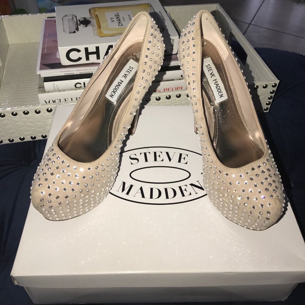 Steve Madden Barbby Blush Mult heels/pump/shoes