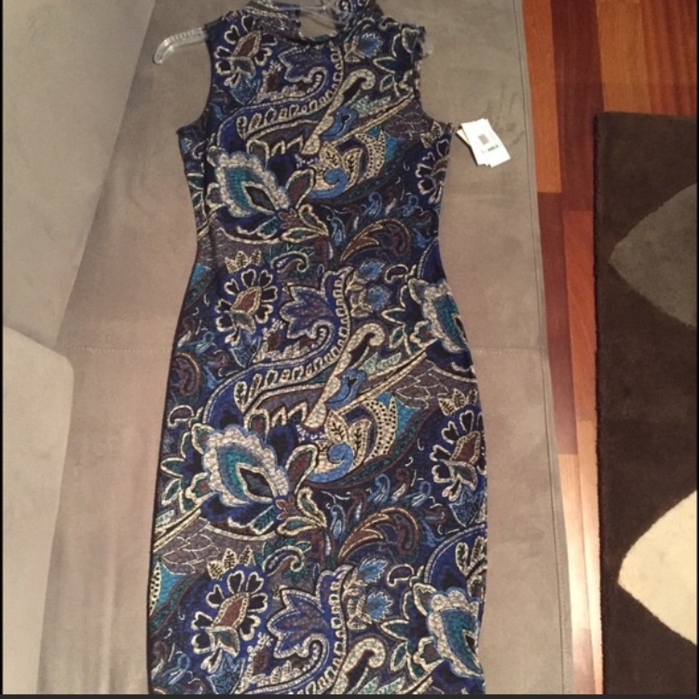 Sleeveless pencil skirt style dress