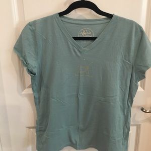 Life is Good Good Karma V-neck T- shirt