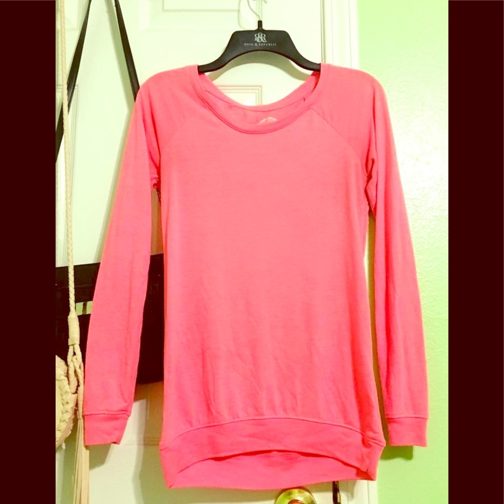 Long Sleeve Pink Top