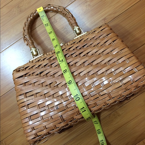 Wicker basket Purse - Picture 6 of 8